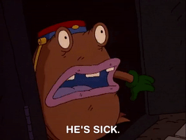 Sick Aaahh Real Monsters GIF by NickRewind