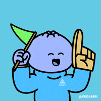 Happy Lets Go GIF by Kudaberi