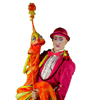 Top Hat Yes Sticker by Cirque du Soleil