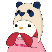 Well Done Wow Sticker by Pudgy Penguins