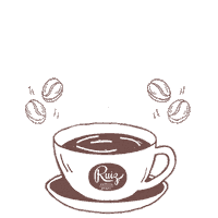 ruizcoffees coffee cafe breakfast coffeetime Sticker