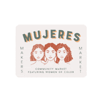 mujeresmakersmarket  Sticker