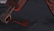 King Drinking GIF by Adult Swim