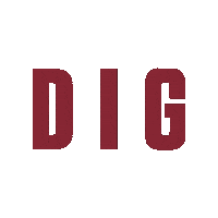 Broncos Volleyball Dig Sticker by Santa Clara Broncos