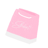 Pink Shopping Sticker by Stroberi