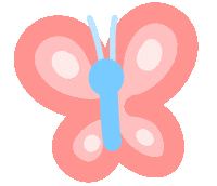 Pink Flying Sticker by Ai and Aiko