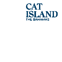Cat Island Caribbean Sticker by visitthebahamas