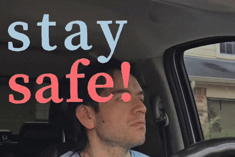 Julio Stay Safe GIF