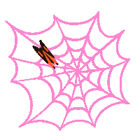 Halloween Butterfly Sticker by Monique Aimee