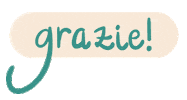 Thanks Thank You Sticker by francescagaragnani
