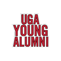Uga Alumni Sticker by University of Georgia