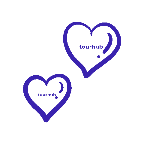 tourhub giphygifmaker love Sticker