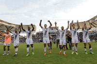 happy soccer GIF by LA Galaxy