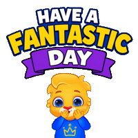 Take It Easy Have A Good Day Sticker by Lucas and Friends by RV AppStudios