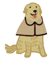 Dog Fall Sticker by toire