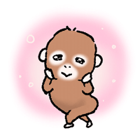 Monkey Orangutan Sticker by soconsocon