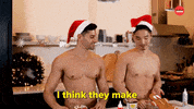 Gingerbread Men Christmas GIF by BuzzFeed