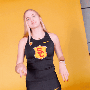 Track Field Sc GIF by USC Trojans