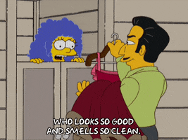happy marge simpson GIF