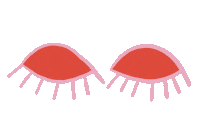Pink Eyes Sticker