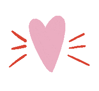 Heart Pink Sticker