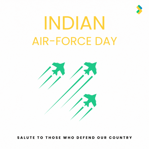 Air Force Parade GIF by Bombay Softwares