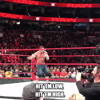 John Cena Sings Eagles' Fight Song at WWE Event