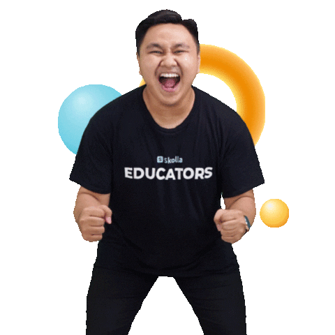 SkollaOnline giphyupload education scream fighting Sticker