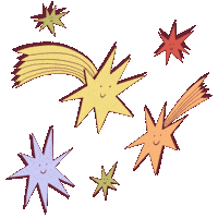 irina-selaru happy smile stars colorful Sticker