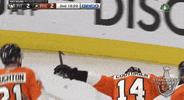 happy philadelphia flyers GIF by NHL