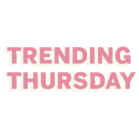 Trending Thursday Sticker by Haute Takes Podcast