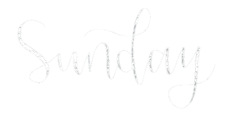 Sunday Morning Day Sticker