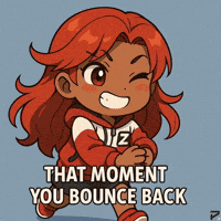 Bounce Back Falling GIF by Persona