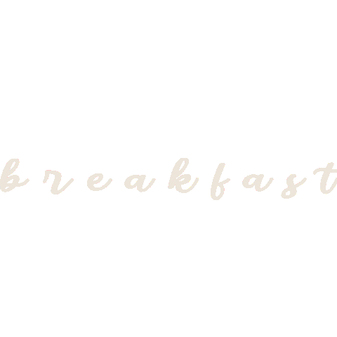Breakfast Time Love Sticker