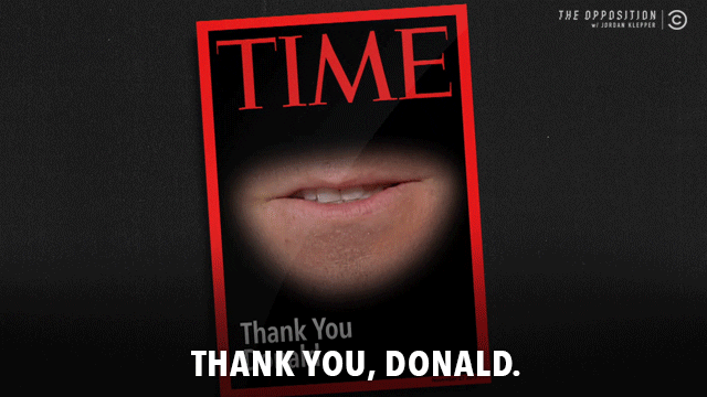 thank you donald GIF by The Opposition w/ Jordan Klepper