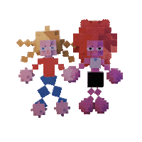 Pixel Love Sticker