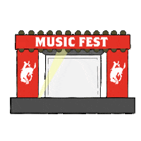 Concert Stage Summer Sticker by PendletonWhisky