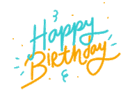 Happy Birthday Sticker by Younique Ventures