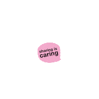 Sharing Ngo Sticker by BVK Students Hannover
