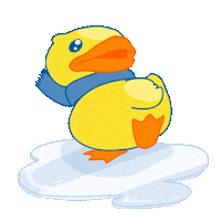 Rubber Duck Winter Sticker by Bath & Body Works