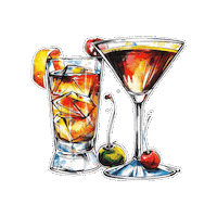 Uncle_Hemmy_BBQ art drinks beverage booze Sticker