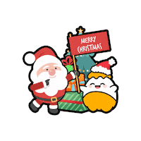 Christmas Santa Sticker by Superbuy.my