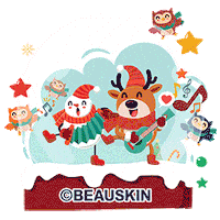 Christmas Santa Sticker by BEAUSKIN