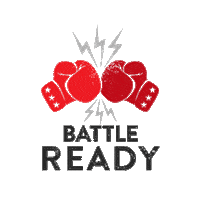 battle ready for the people Sticker by Morgan & Morgan