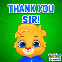 Appreciate Thank You So Much GIF by Lucas and Friends by RV AppStudios