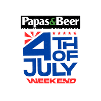 Papasandbeer Summeratpapas 4Thjuly Sticker by P&B