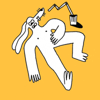 Tired Art GIF by Jake