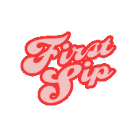 Pink Coffee Sticker