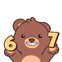 Teddy Bear Sticker by BEARISH