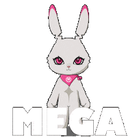 Bunny Tech Sticker by Fluffey
